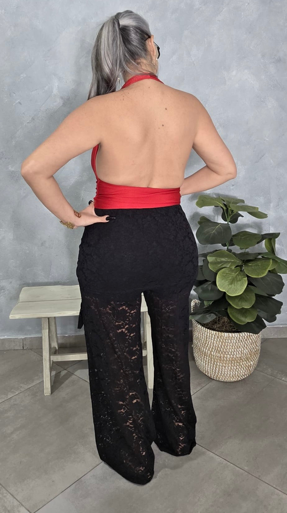 Eclipse lace pants