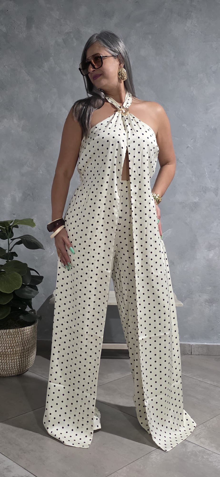 Monaco Polka Dot Jumpsuit