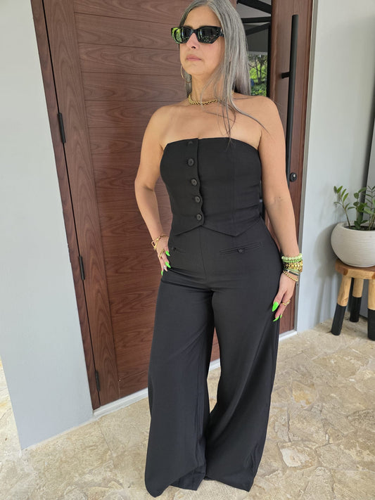 Black Two Piece Set `